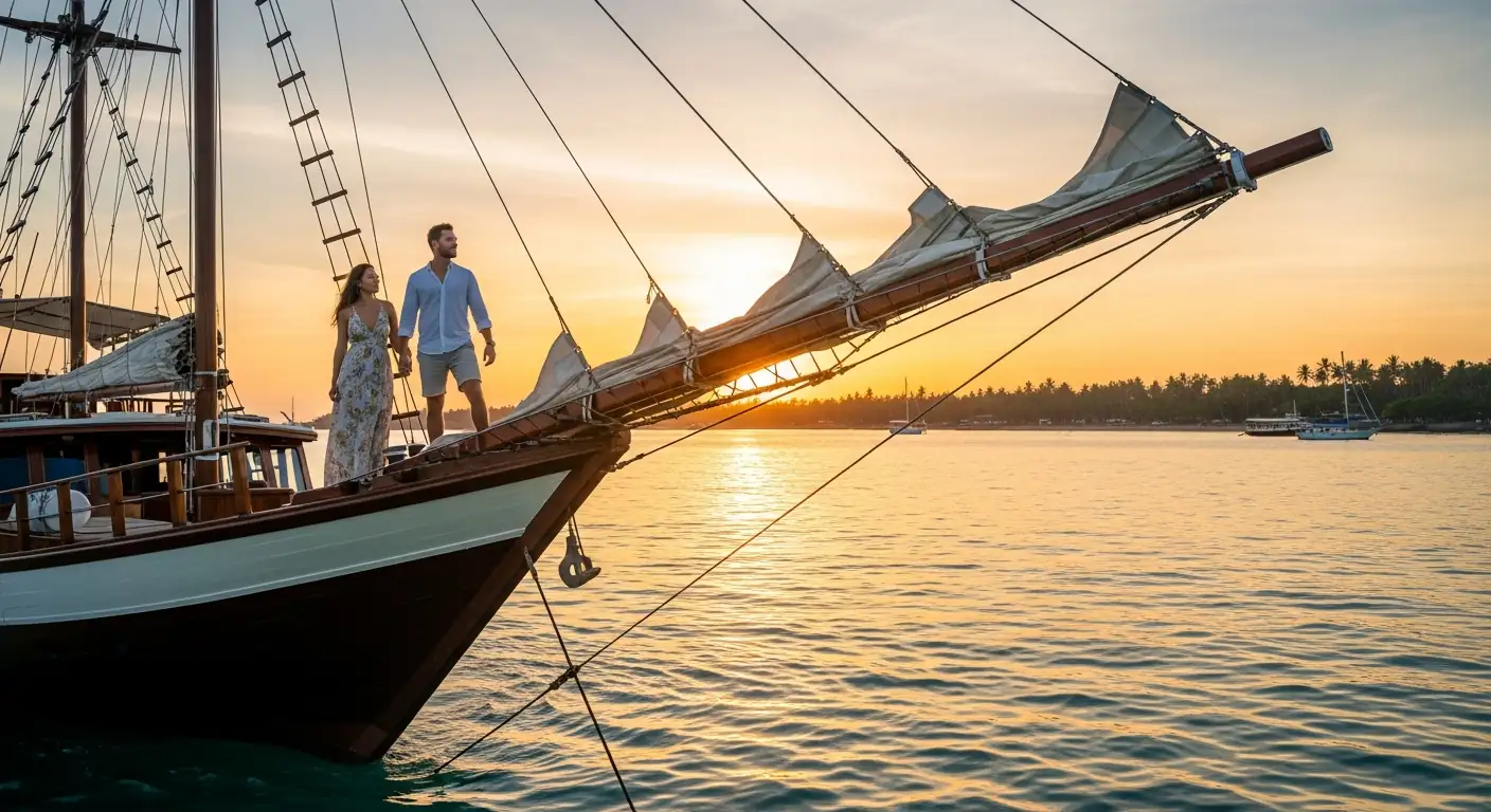 Bali Boat Charters — Premium Phinisi + Speedboat Day Charters from Benoa